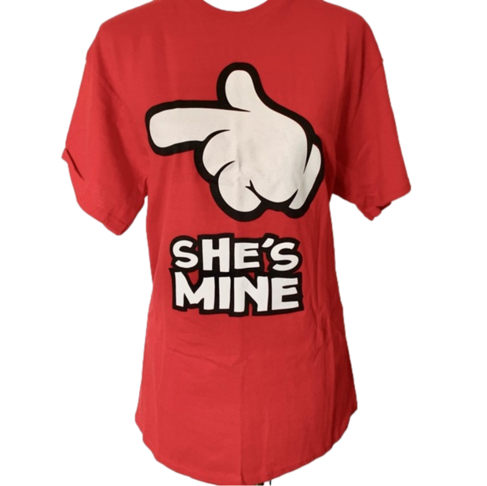 {Plus Size} She’s Mine Tee-shirt - Picture 3 of 3